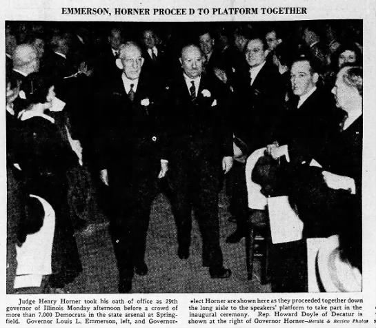 Emmerson, Horner proceed to platform